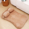 Soft Plush Pet Bed Mat with Pillow - Image 7