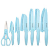 13 Piece Kitchen Knife Set with Guards - Image 1