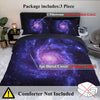Interstellar Vortex Starry Sky Duvet Cover Set - Image 4