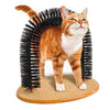 2-in-1 Cat Grooming Arch — Scratcher & Brush - Image 1