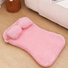 Soft Plush Pet Bed Mat with Pillow - Image 6