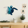 Handcrafted Iron Sea Turtle Wall Art—Coastal Theme - Image 4
