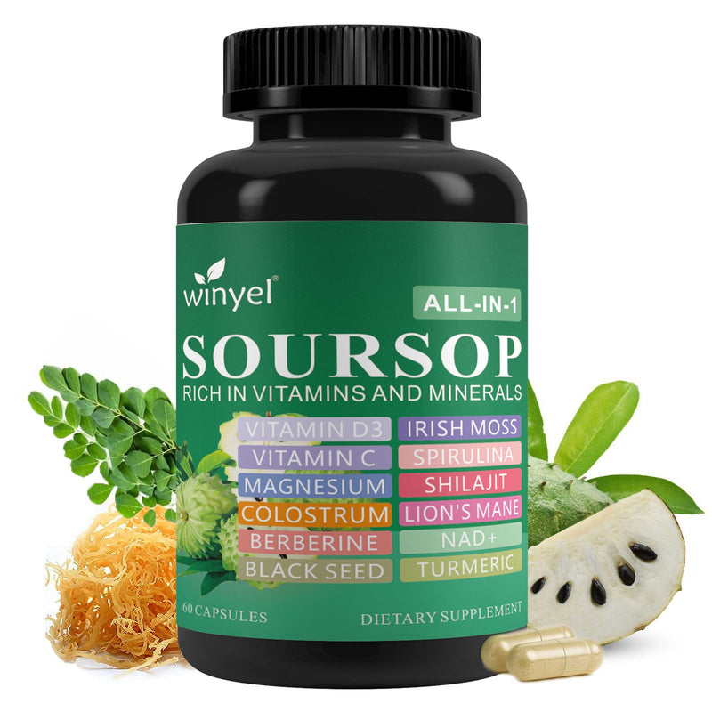 Soursop Supplement with Herbal Extracts