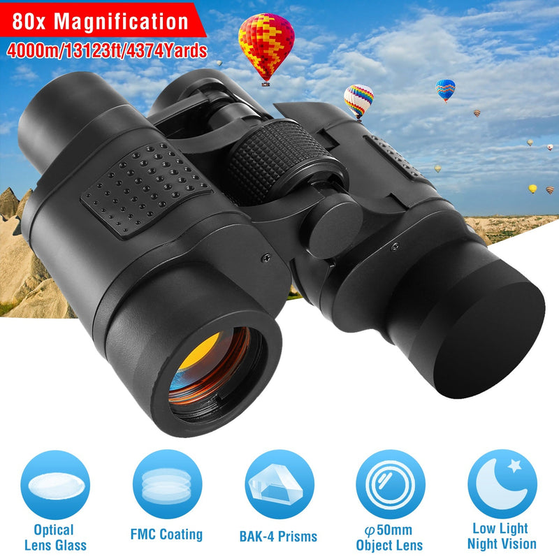 Portable HD Binoculars with Night Vision