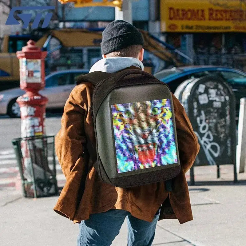 LED Advertising Backpack Dropsure