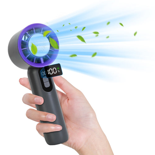 Handheld Fan with Ice Cooler