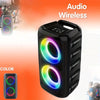 Wireless Speaker with Subwoofer and Disco Light - Image 5