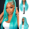 Women's Long Straight Fluffy Lace Wig - Image 5