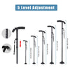 LED Walking Stick Cane with Pivoting Base - Image 5