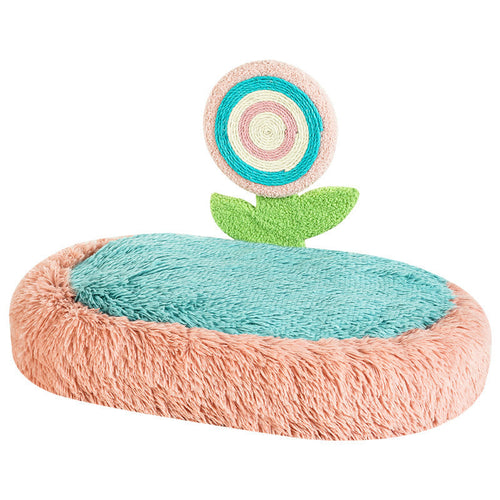 Cozy Plush Cat Nest — Washable Winter Comfort