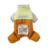Autumn And Winter Dog Travel Backpack, Four-legged Charge Cotton Jacket, Teddy Outdoor Windproof And Warm Cat And Pet Dog Clothes - Image 8
