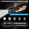 50000 Lumens Rechargeable Flashlight - Image 2