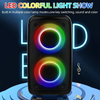 Wireless Speaker with Subwoofer and Disco Light - Image 2