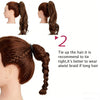 22 inch wavy curly clip-in ponytail extension - Image 5