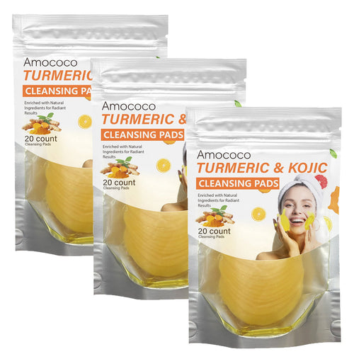Brightening Cleansing Pads — Turmeric & Kojic Acid
