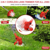 Cordless Electric Strimmer — 24V with 2 Batteries - Image 7